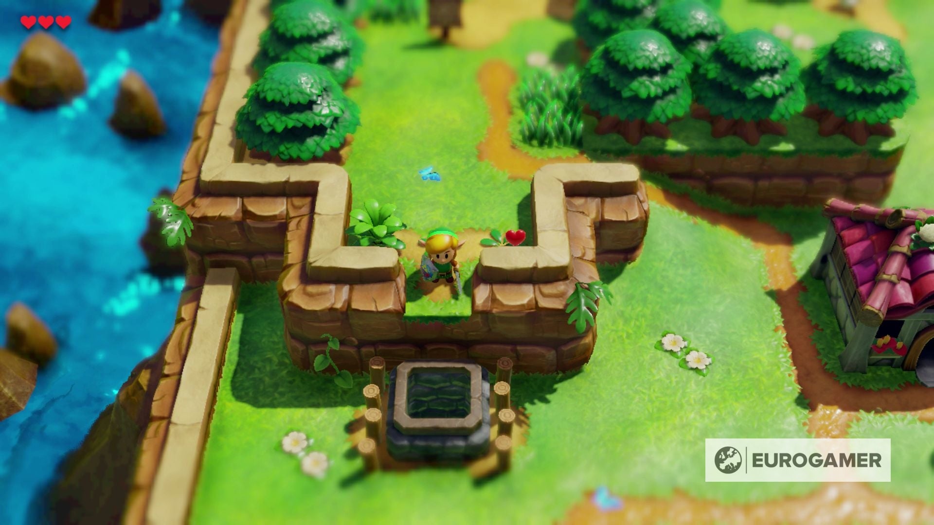 Zelda Link's Awakening Heart Piece locations list